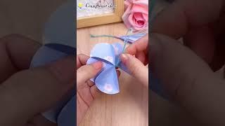 How to make paper lighting well cham //smart paper craft ideas //#papercraft #lifehacks #shorts