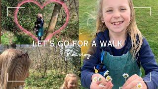 SPRING BLUEBELL WALK // home education uk // homeschool life // day in the life 