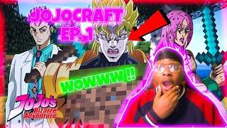 JoJoCraft | Episode 1 REACTION