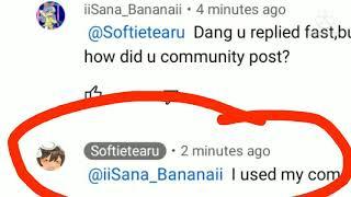 SOFTIETEARU REPLIED TO MY COMMENT JDJDJDDDLMNJEDK3JDOENOS