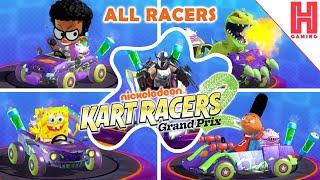 All Racers and Tracks - Nickelodeon Kart Racers 2: Grand Prix