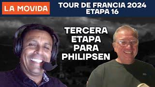 Tercera etapa para Philipsen | Tour de Francia 2024 Etapa 16 | LA MOVIDA