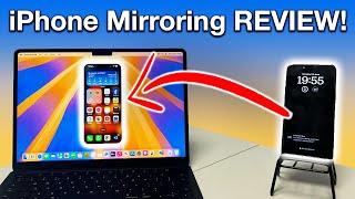 HANDS ON REVIEW! MacOS Sequoia iPhone Mirroring iOS 18 BETA 2