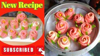 Rose Bun recipe/New Recipe For YouTube