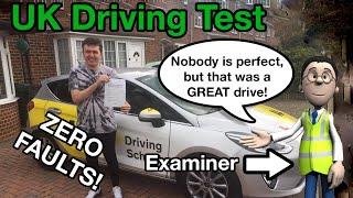 Zero Faults on a UK Driving Test, what does a 'perfect pass' look like? | Ryans REAL Driving Test