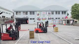 Lithium battery forklift truck & New energy truck - with excellent visibility