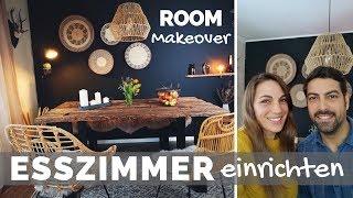 Esszimmer & Arbeitszimmer einrichten & gestalten | Boho - Bohemian - Ethno - Scandi Stil Home Living