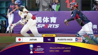 Highlights | Game 50 - Japan vs. Puerto Rico | 2024 WBSC U-23 Baseball World Cup