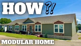 This 2,400 sqft modular home is ONLY a 3 bed! EVERYTHING IS HUGE! 4 & 5 bed option!