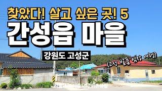 [고성 발품 임장 여행] 초보 귀촌할 때 진짜 살기 좋은 고성 간성읍 마을