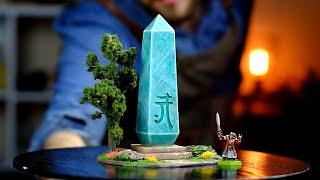 How To Make a Crystal Elven Waystone for D&D & AoS