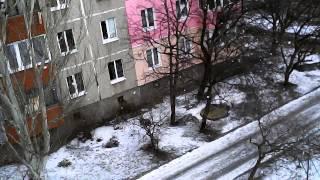 Syma X5C drone flying 2