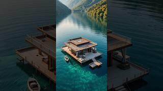 Luxury Floating Boathouse Tour  | Ultimate Waterfront Living!