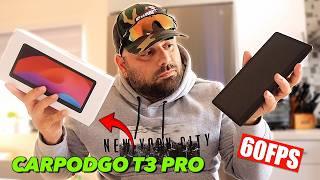 The Best Wireless Apple 60fps CarPlay and Android Auto Screen - CARPODGO T3 Pro REVIEW