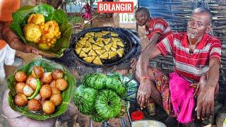 India’s Old Man Selling Early Morning Cheapest Breakfast Only 10₹/ - Chawal Bara | Street Food India