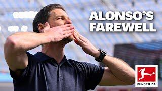 Xabi Alonso's FAREWELL in Leverkusen! 