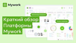 Mywork CRM + Платформа для Управления Вашей Компанией