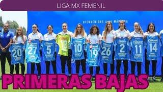 Bajas confirmadas de la  liga mx femenil