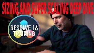 How to SUPER SCALE HD video to 4k in DAVINCI RESOLVE - Full Tutorial