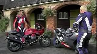 Moto Guzzi V11 Le Mans Rosso Corsa vs Aprilia RSV Factory