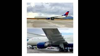 Airbus A330-300 || @delta  A @airbus A330 arriving at @athairport on a cloudy day ️ #delta