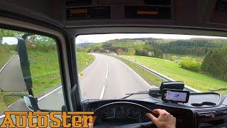 Mercedes Atego 1524 POV LKW Countryside Road Drive by AutoSter