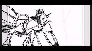 Битва с Орнстейном и Смоугом анимация |  Ornstein and Smough boss fight animation
