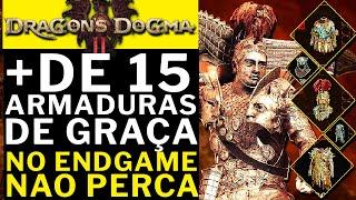 DRAGON'S DOGMA 2 - AS MELHORES ARMADURAS DE GRAÇA NO MAPA DO POS-JOGO!!! QUE VOCE NAO QUER PERDER
