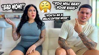 Will We Be Bad Parents? *reacting to assumptions”