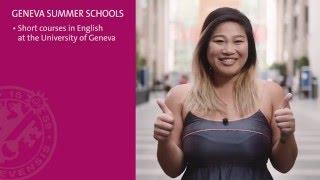 Geneva Summer School Highlights 2015