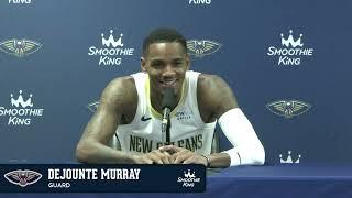 Dejounte Murray interview | Pelicans Media Day 2024