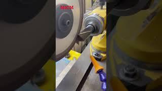 How to use universal tool grinding machine 600F grinding big end mill #machine #mrcm #tool #grinder