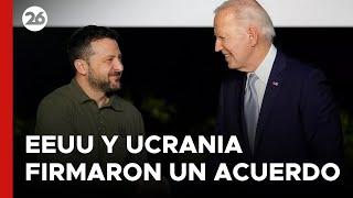 EEUU y UCRANIA firmaron un acuerdo de defensa que tiene vigencia por 10 años