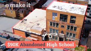 Renovating A $90K Abandoned School Into Apartments | Unlocked