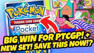 *BIG WIN FOR POKEMON TCG POCKET!!* NEW SET SOON! SHOULD YOU START SAVING YOUR PACK HOURGLASSES NOW!?