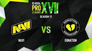 NaVi vs 00Nation | Map 3 Mirage | ESL Pro League Season 17