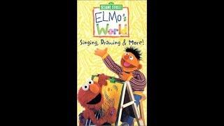 Elmo's World: Singing, Drawing & More (2000 VHS) (Full Screen)