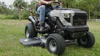 How to Cut in Reverse on Your Murray® MT100 or MT200 Lawn Tractor (Optional feature)