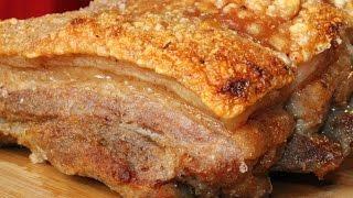 How to make Chinese Crispy Pork Belly: The Simple Salt Crust Technique