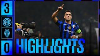 3️⃣ GOALS TO REACH THE ROUND OF 16  | INTER 3-0 MONACO | HIGHLIGHTS | UCL 24/25 