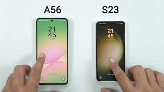 Samsung A56 vs Samsung S23 - SPEED TEST