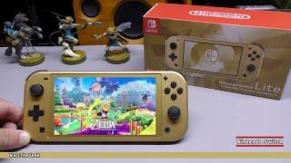 Nintendo Switch Lite Hyrule Edition Unboxing & Impressions