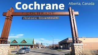 Historic town of Cochrane Alberta / Drive around / Popular for Mackay’s Ice Cream