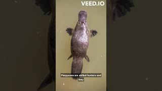 The Cute Platypus #animals #shorts #facts #animalshorts