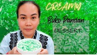 Creamy Buko Pandan Dessert