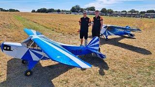 60% SCALE RC CUBS DUO DISPLAY - NICK & SAM AT THE STOW MARIES FLYING EVENT - 2024