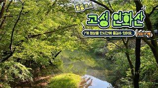 [고성 연화산] [hiking] 힐링이 되는 편백나무 코스입니다.