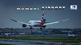 Mumbai Airport | Close shots | Ambani Private Jet Planes | Plane Spotting 2024 | MEGA Compilation 4K