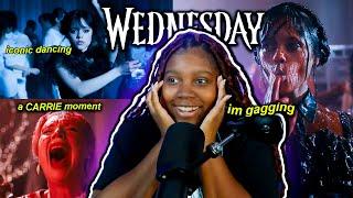 **WEDNESDAY** did not have to EAT like this ( EPISODES 4&5 REACTION)