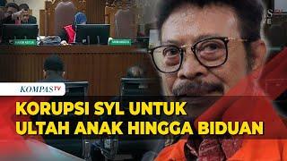 [FULL] Momen Saksi Ungkap Uang Kementan Dipakai SYL Untuk Ultah Anak hingga Biduan